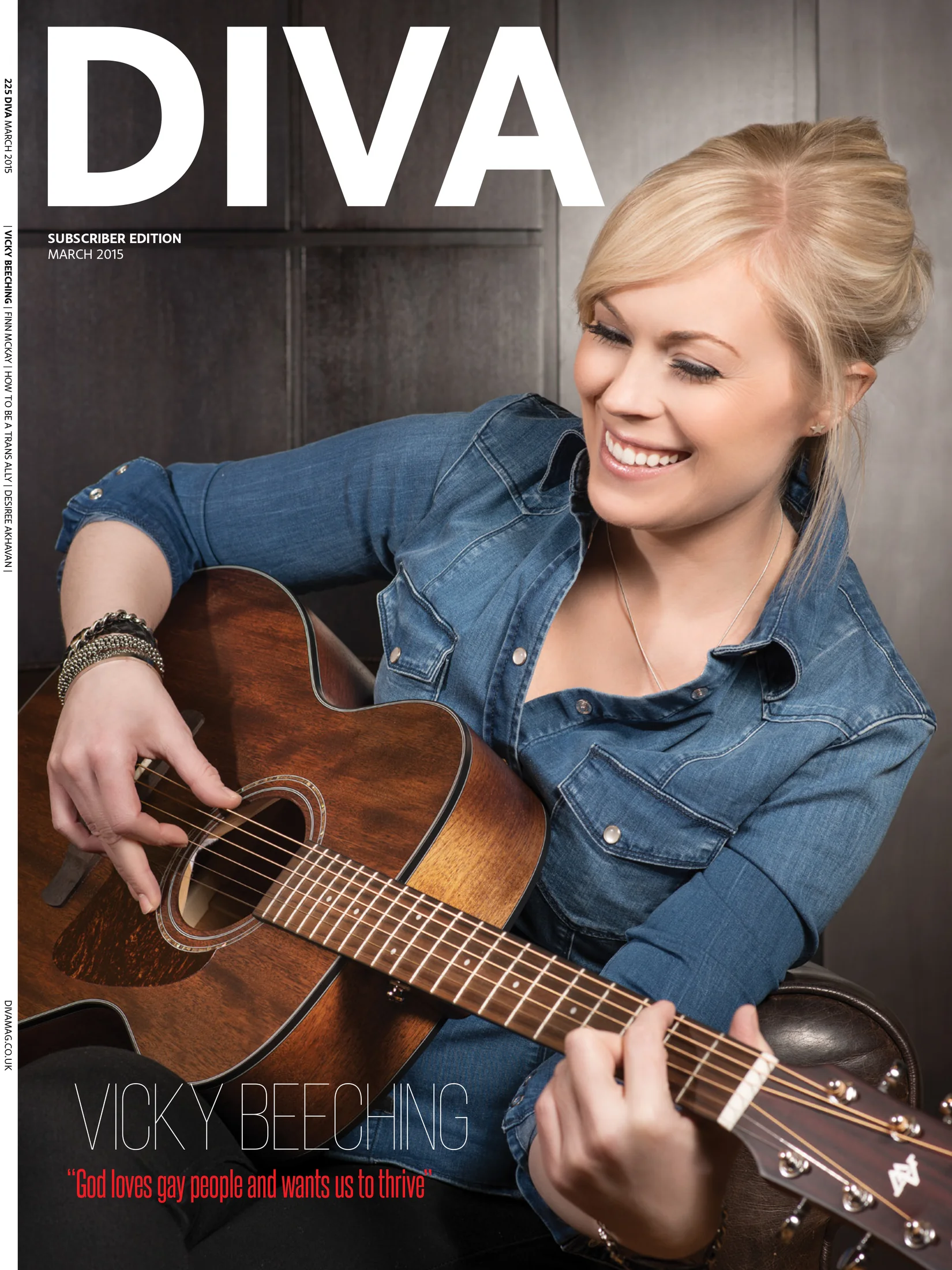 DIVA Magazine subscriber cover